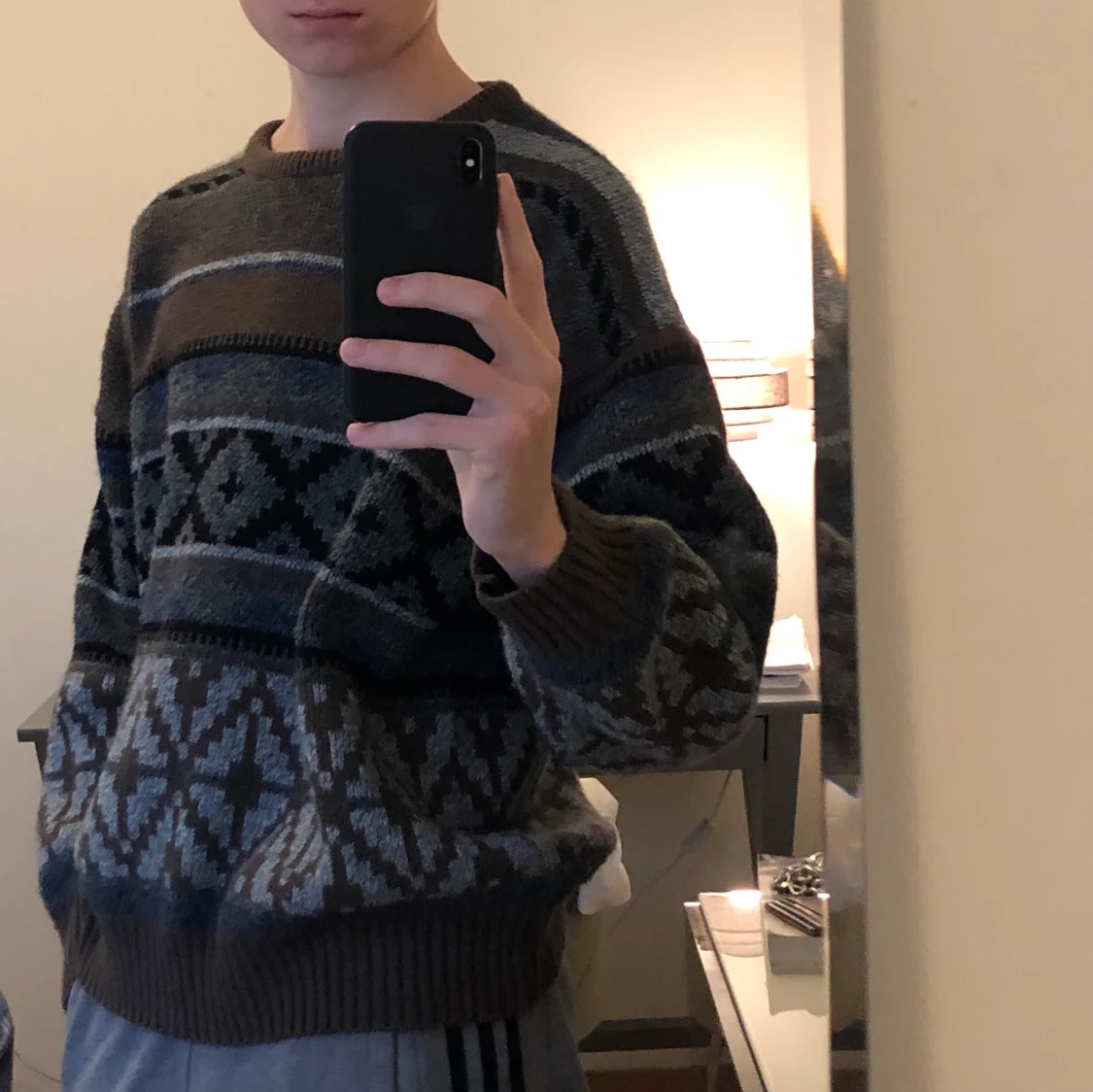 Stickad tröja - 90