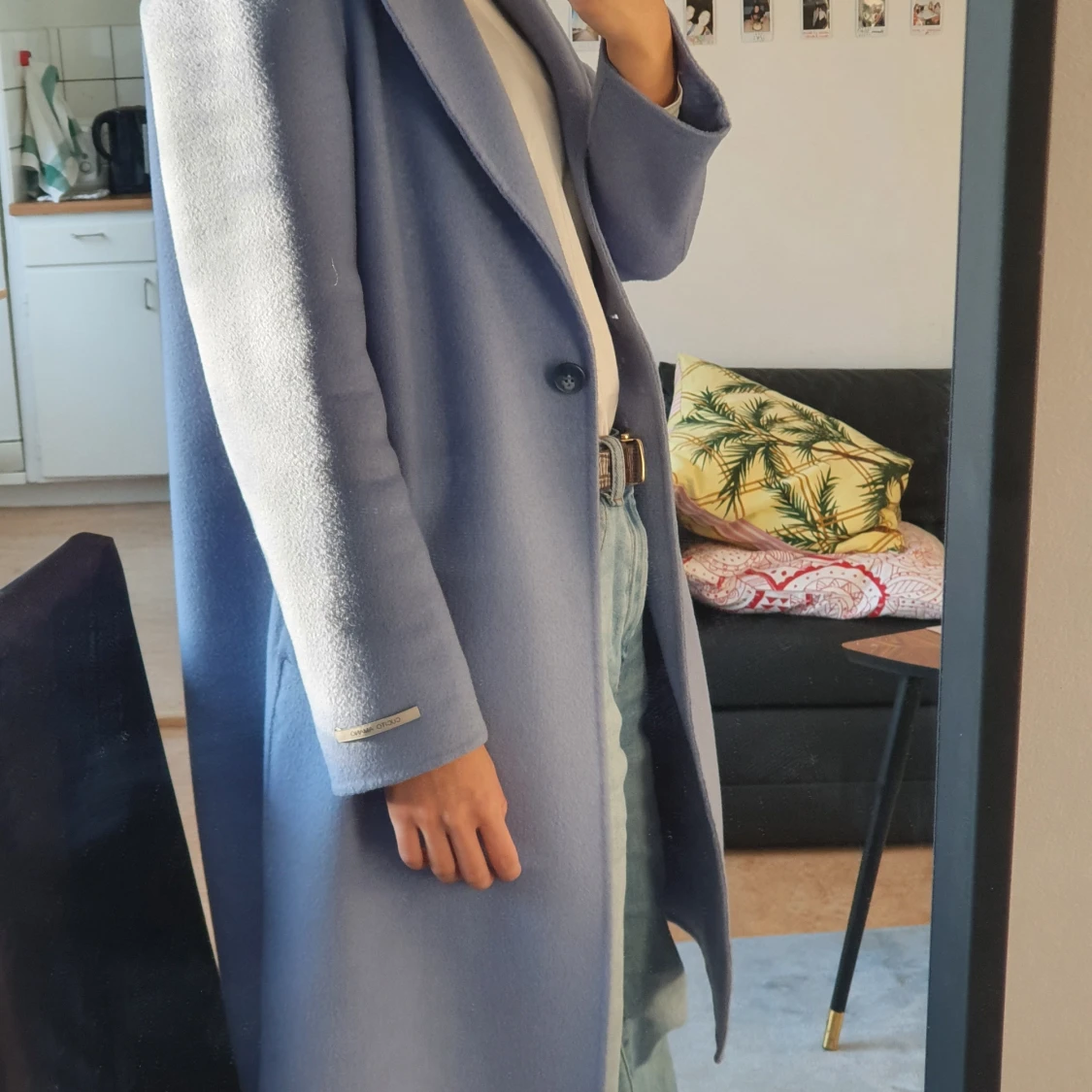 Stilig blå kappa!💎 - 90