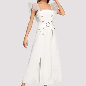 Vit jumpsuit  - Helt nytt.     ( Size S)