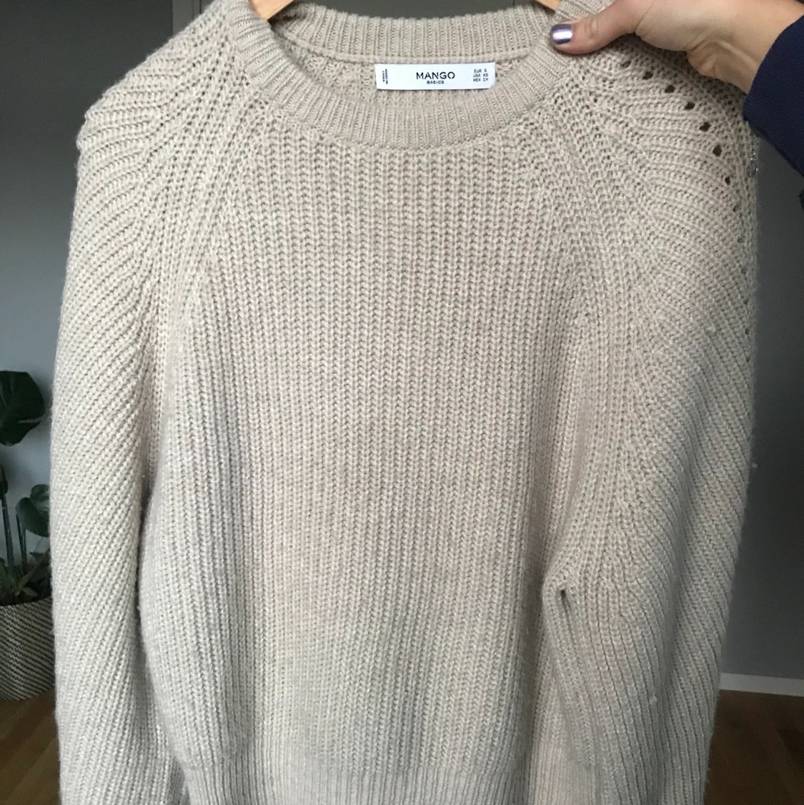 Finstickad tröja  - 90