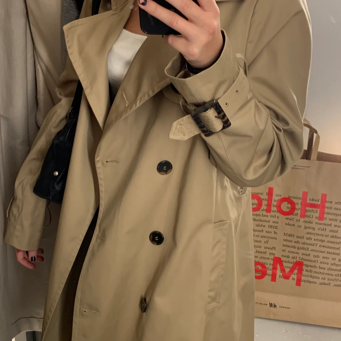 Assnygg trenchcoat  - 90