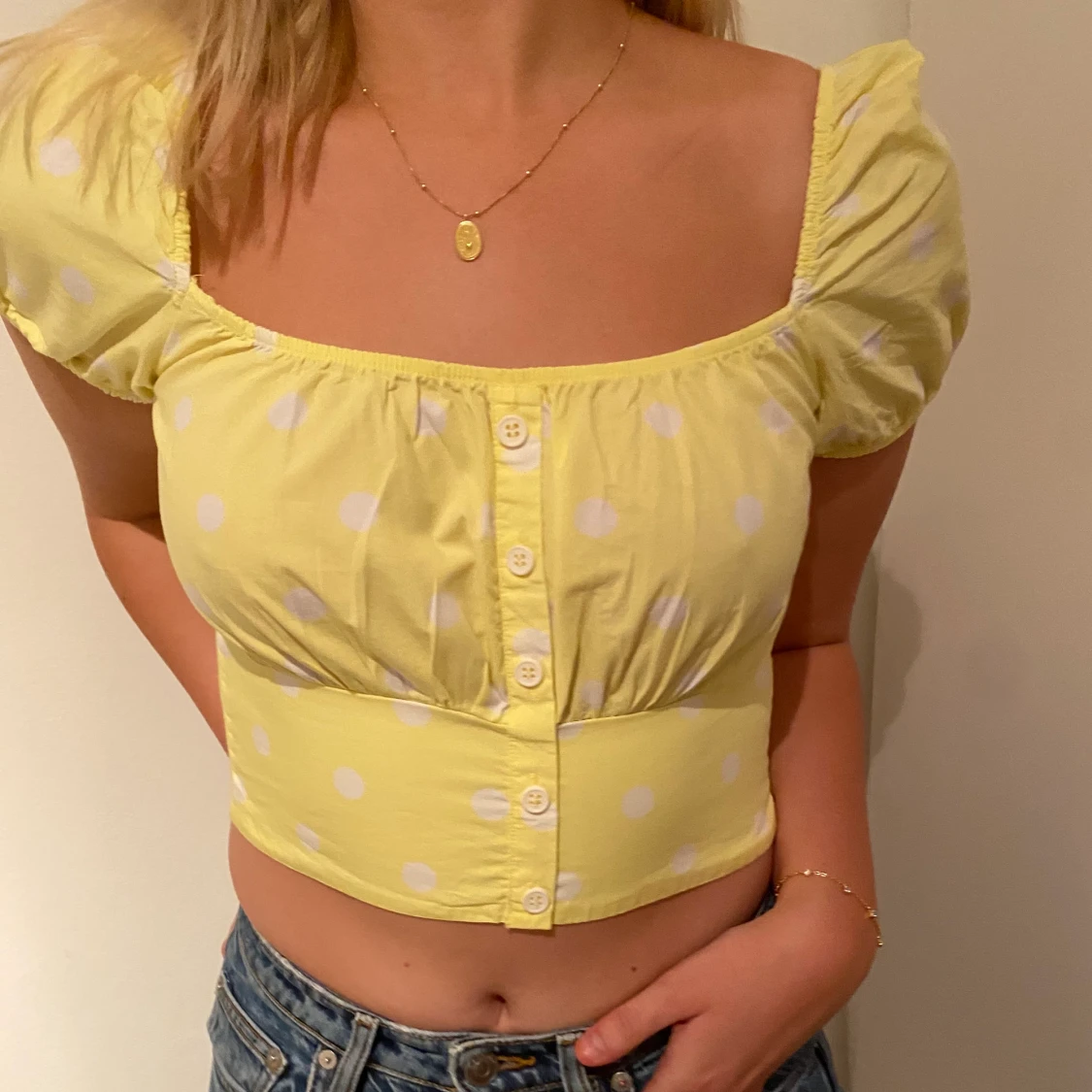 Gul topp från Zara - 90