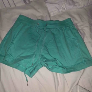  - Turkosa mjukis shorts från Champion. Storlek S. Nypris 250, säljer för 90 +frakt. 