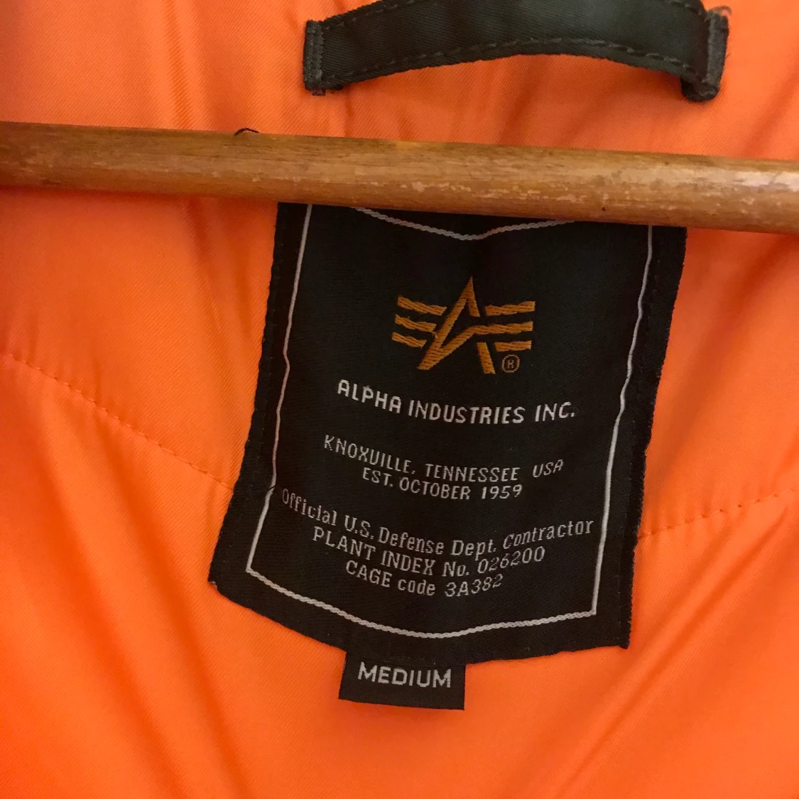 Alpha industri jacka storlek M - 90