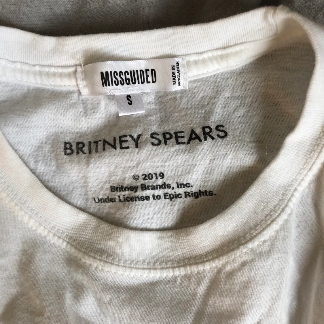 Britney Spears t-shirt strl S - 90