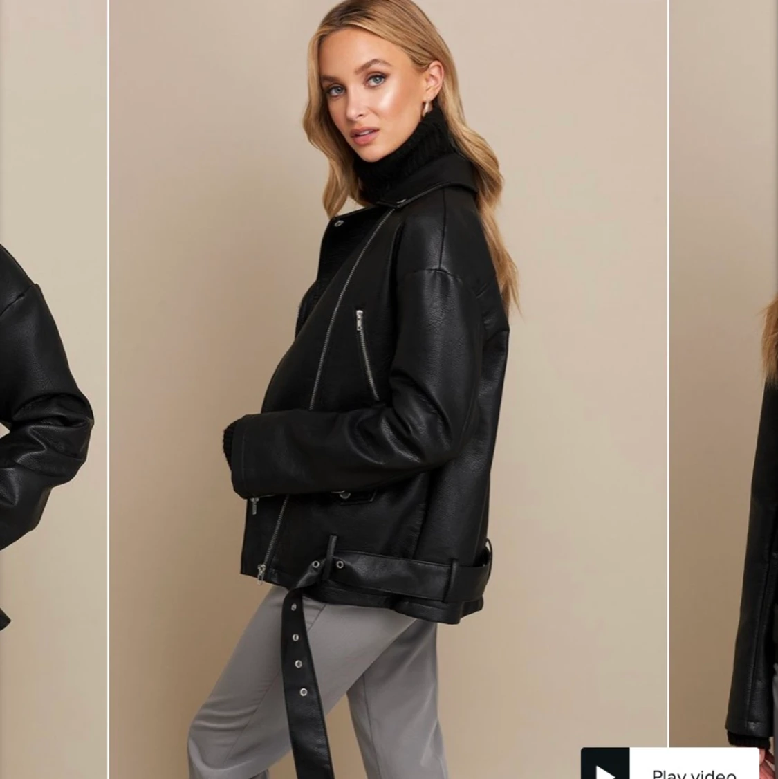 Skinnjacka från Linn Ahlborgs kollektion  - 90