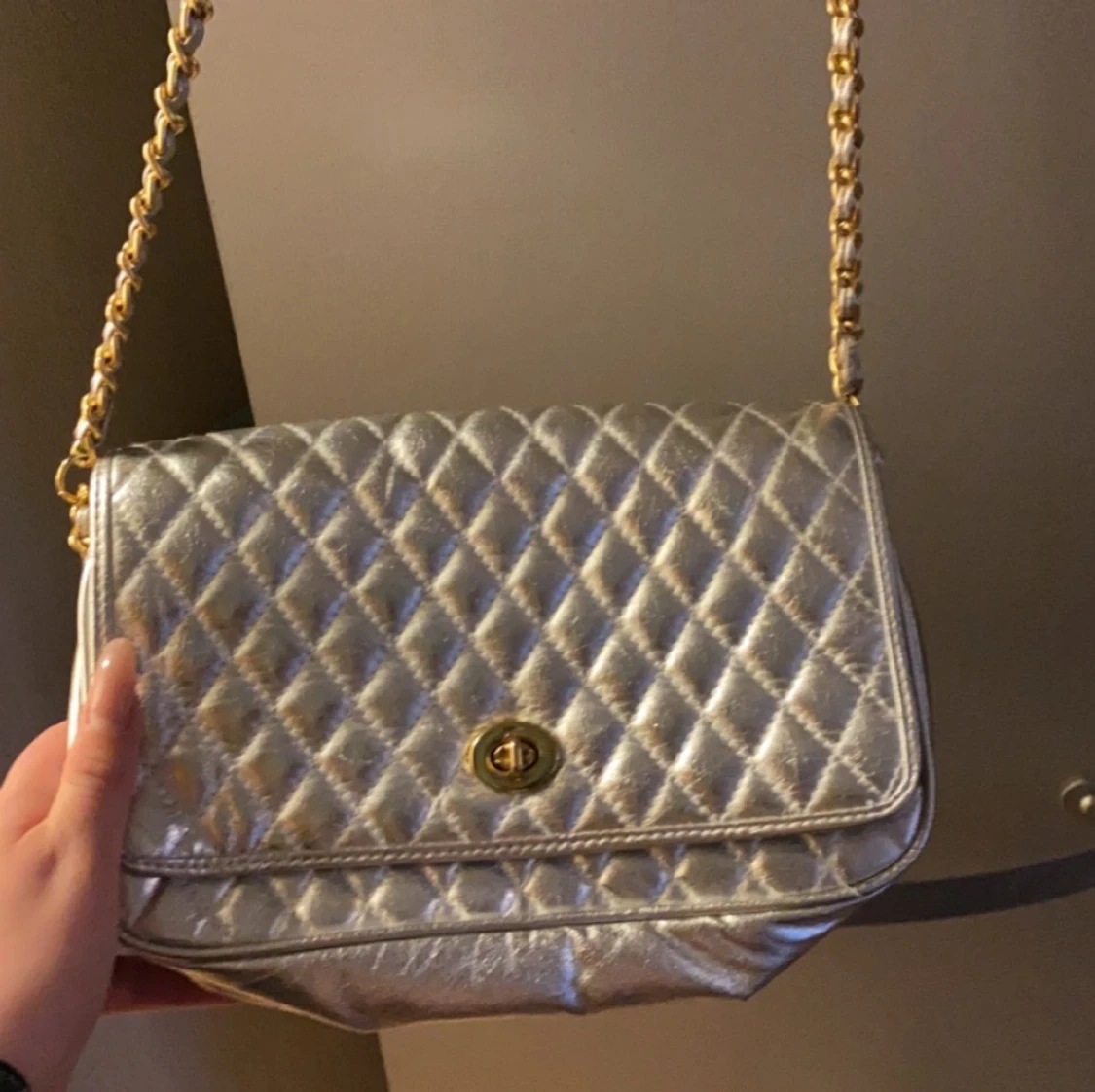 Silver väska - 90