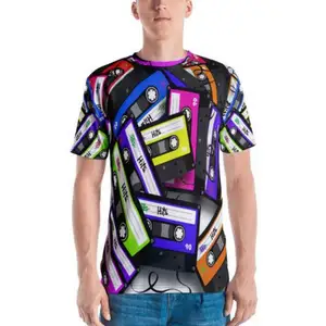 Premium T-Shirt med heltäckande mönster