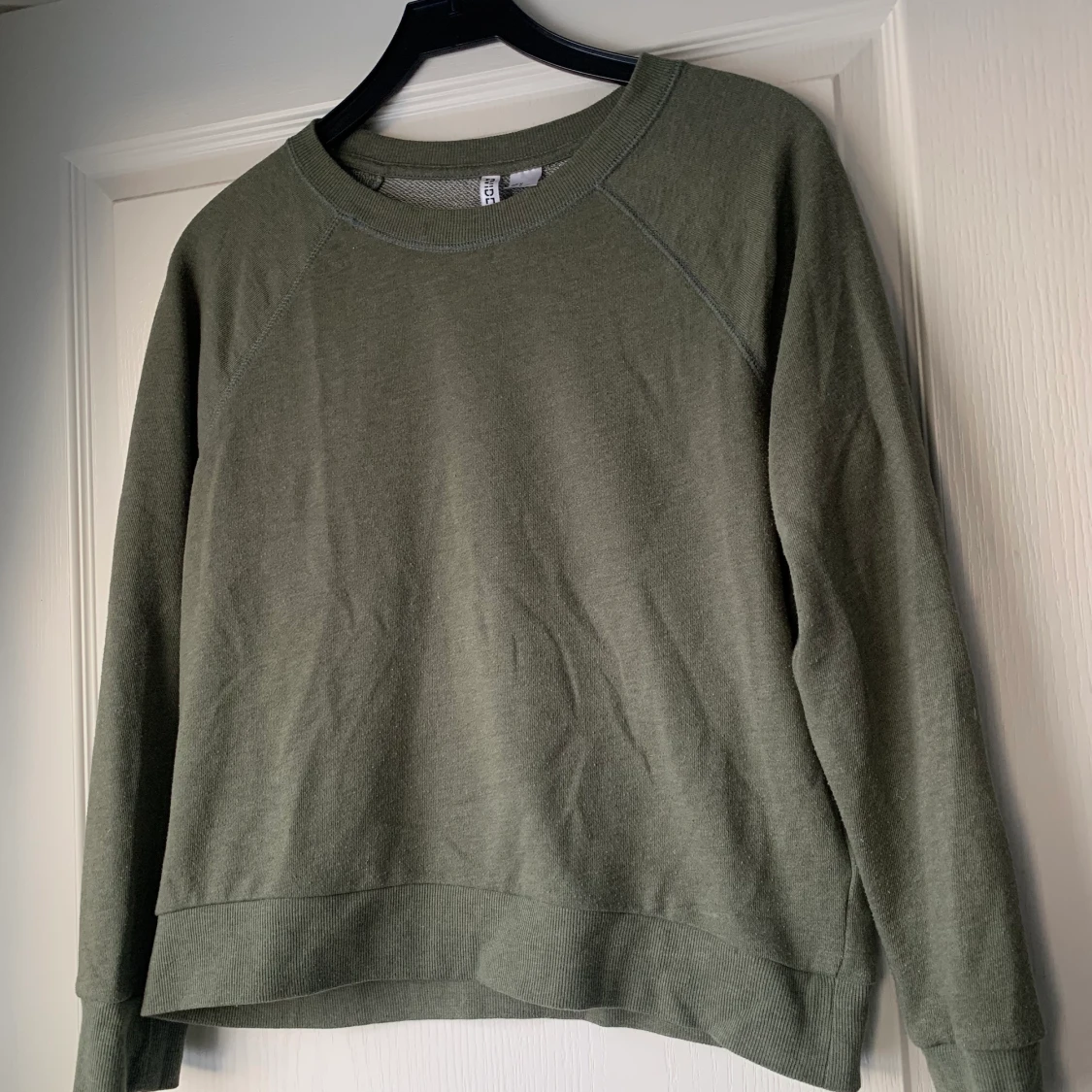 Grön collage tröja