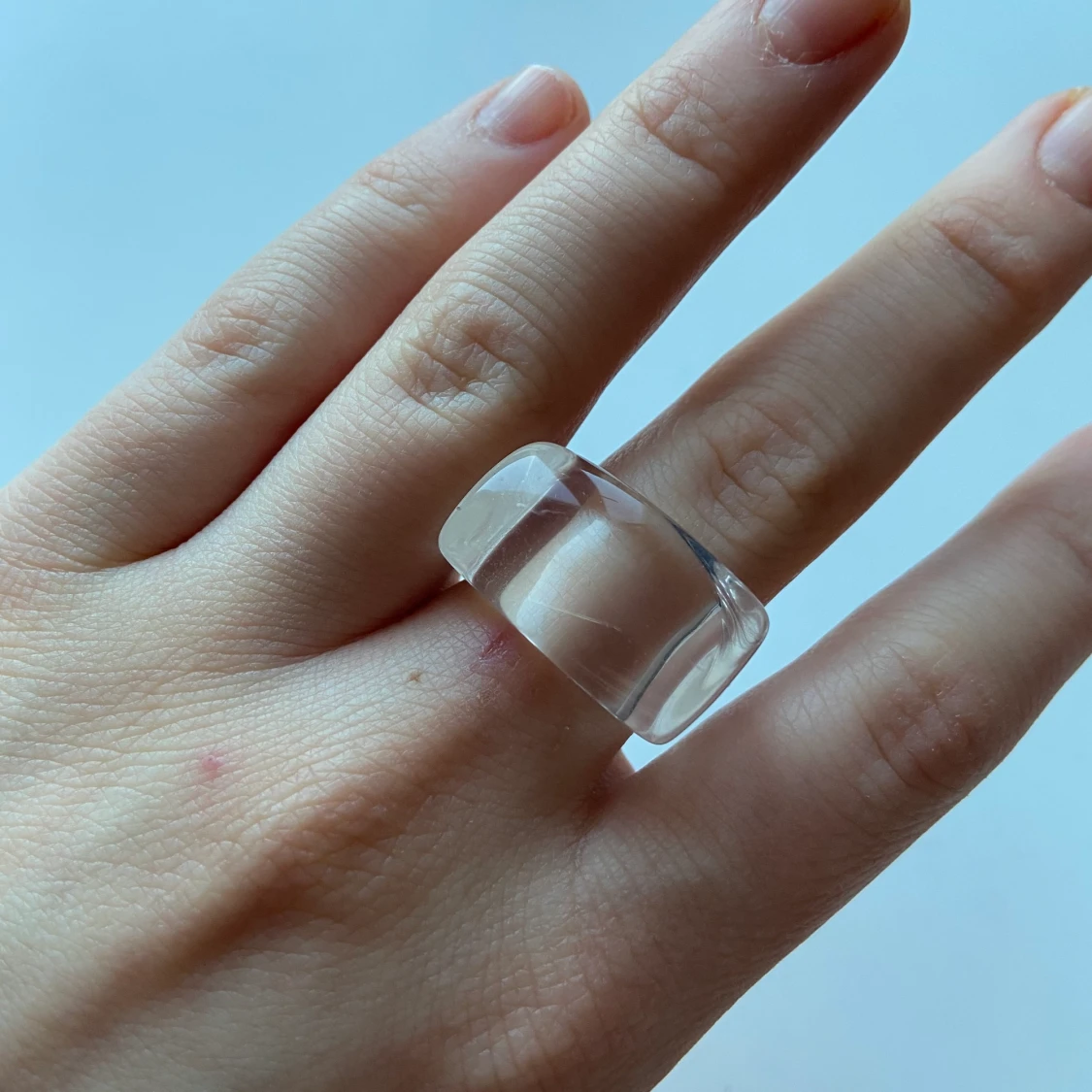 Genomskinlig ring - 90