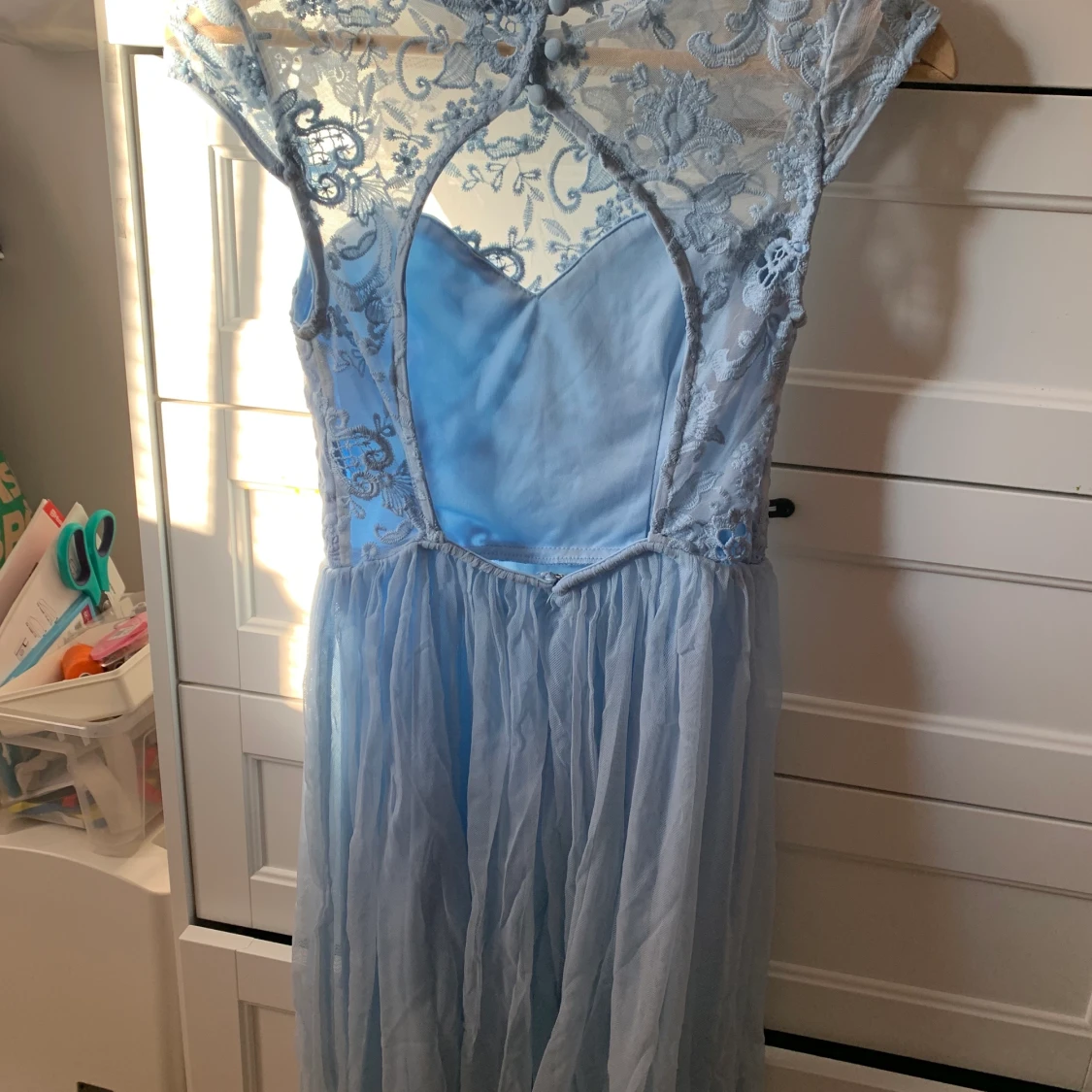 Blå klänning - 90