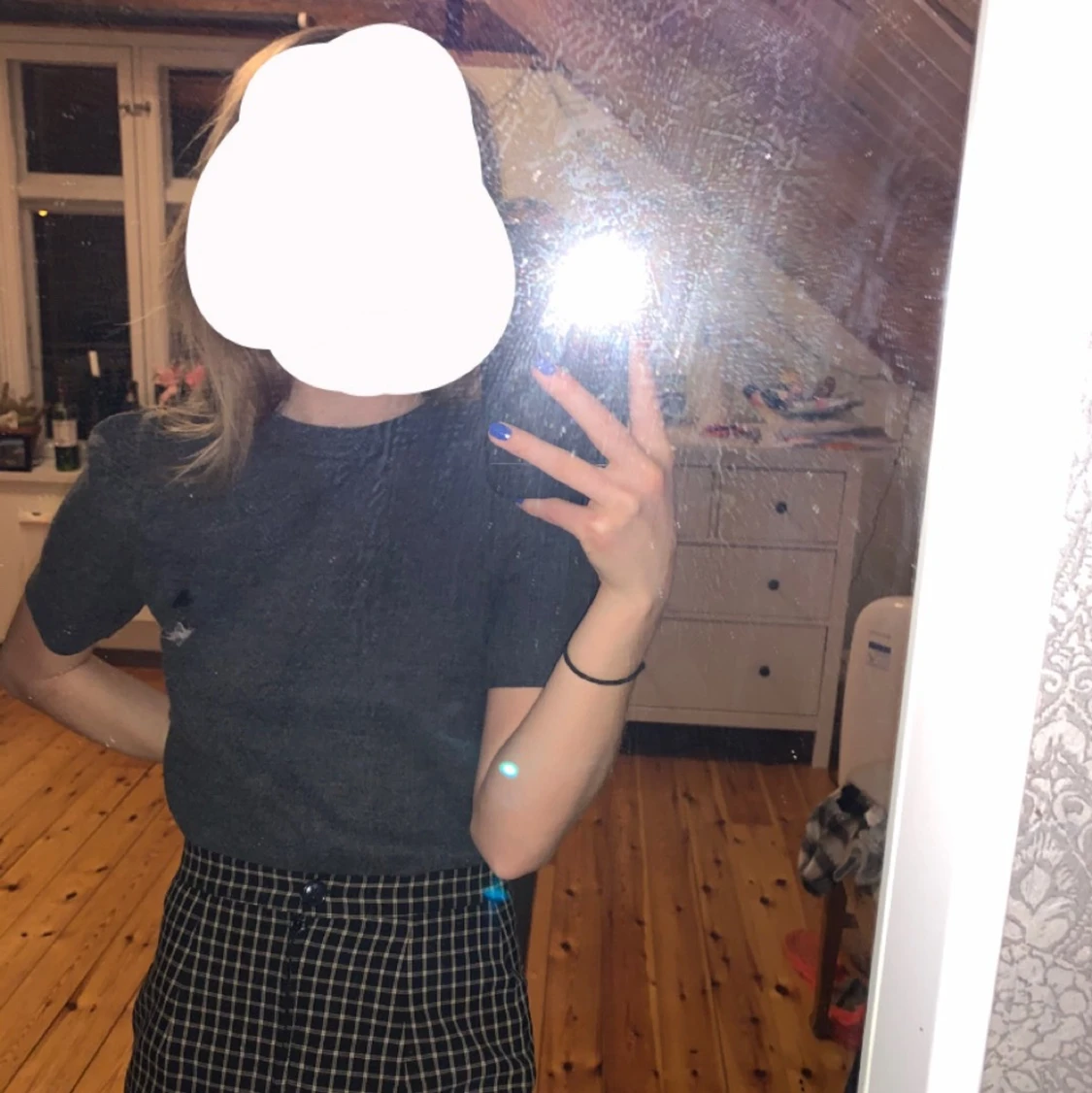 Topp med lite puffärmar