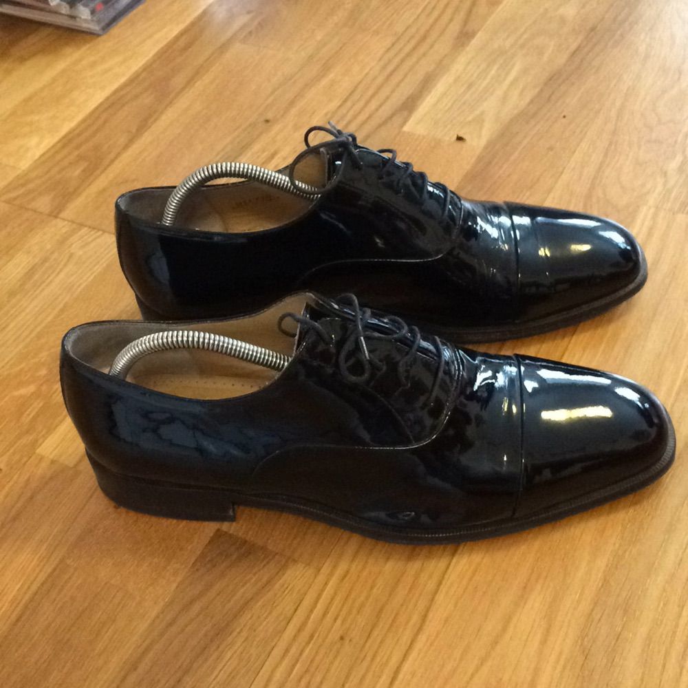 Lack skor herr från lyxmärket Bally | Plick Second Hand