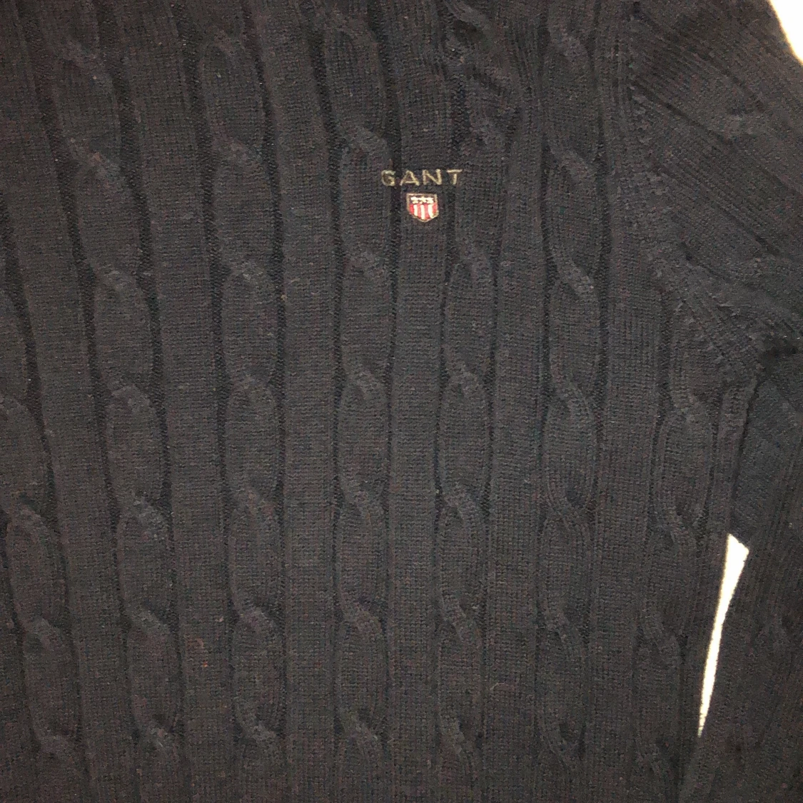blå GANT-tröja halva priset strl S - 91