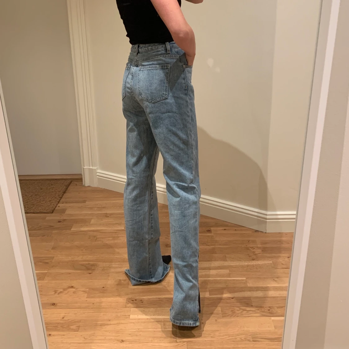 Straight leg jeans strl S - 91