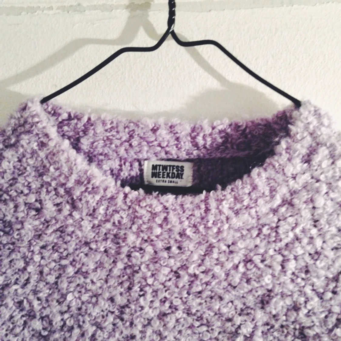 Lurvig underbar tröja från Weekday. 57% akryl 22% ull 11% poly 10% mohair - 1417779838