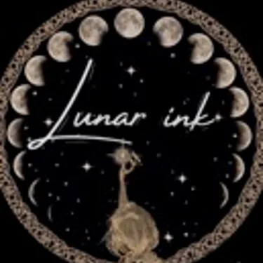 Lunar ink art