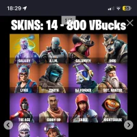Fortnite og account