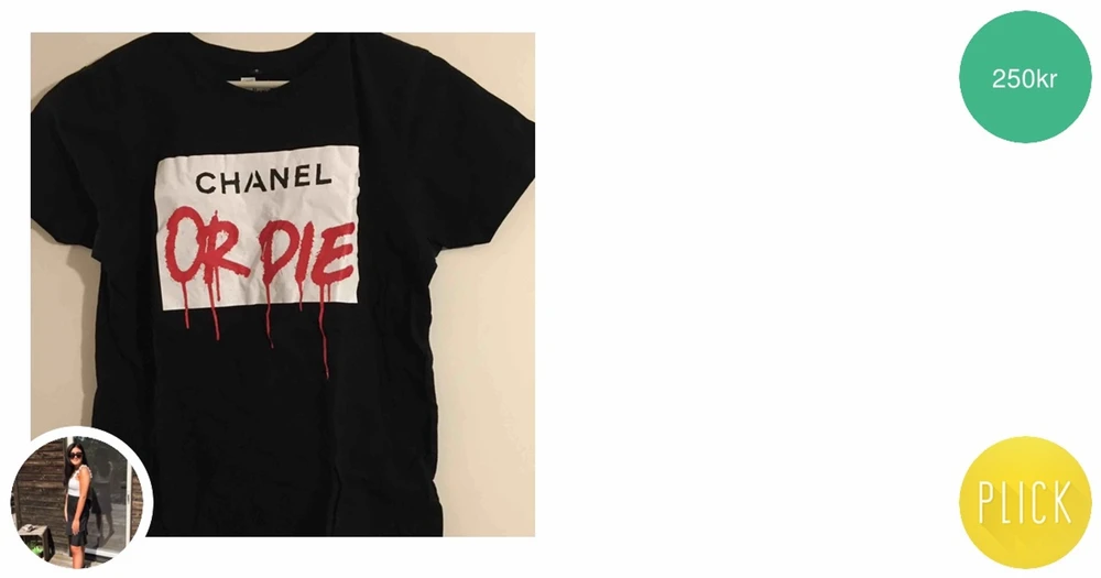 Chanel or die T-shirt från Wallery | Plick Second Hand