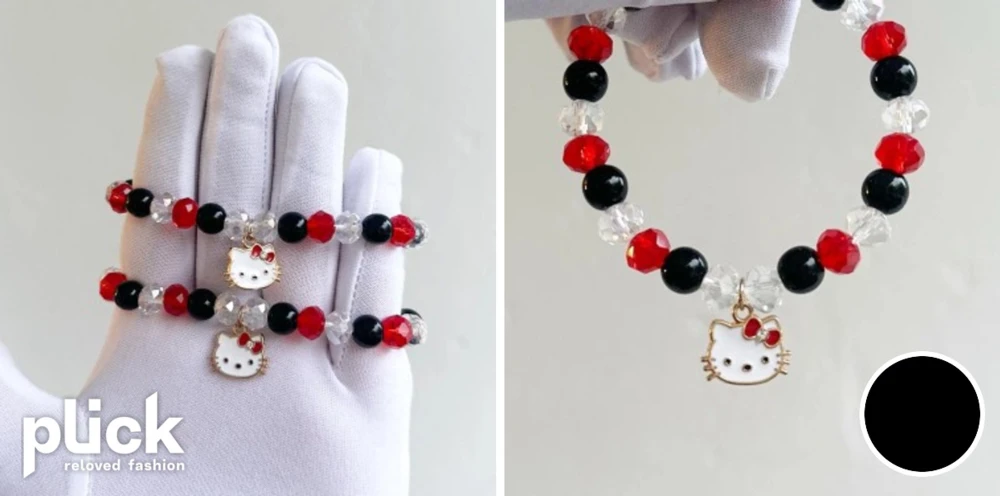 Hello Kitty and Friends - Schlüsselanhänger & Armband - Kuromi