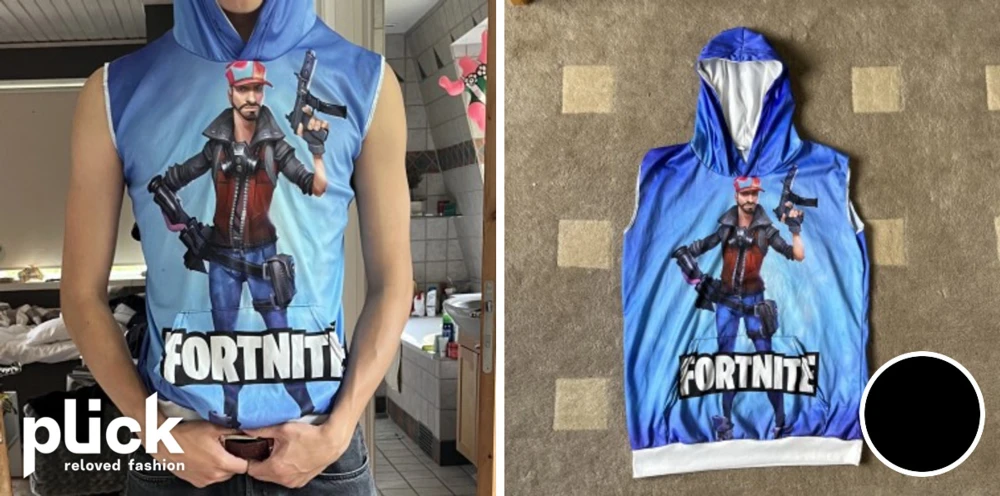 Flerfärgad Fortnite Hoodie | Hoodies